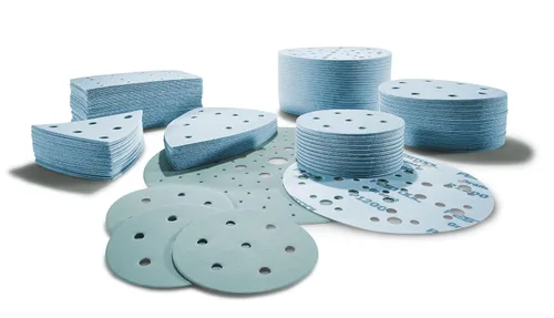 Vista 6 de Festool 497390 Granat P40 Grit RO 90 (3.661 in) Hojas de lijado abrasivas Delta Paquete de 50