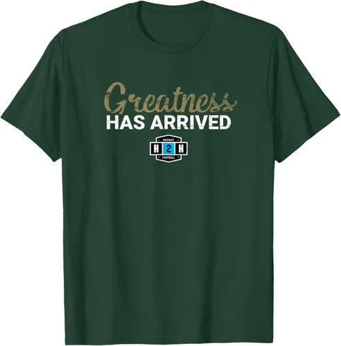 Vista 52 de Fantasy Football Greatness Has Arrived Camiseta Negro