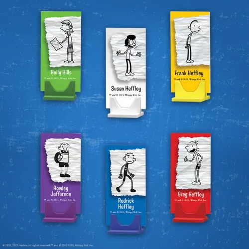 Vista 4 de USAOPOLY CLUE: Diary of a Wimpy Kid Resuelve el misterio en este juego de pistas coleccionable con licencia oficial con personajes y ubicaciones