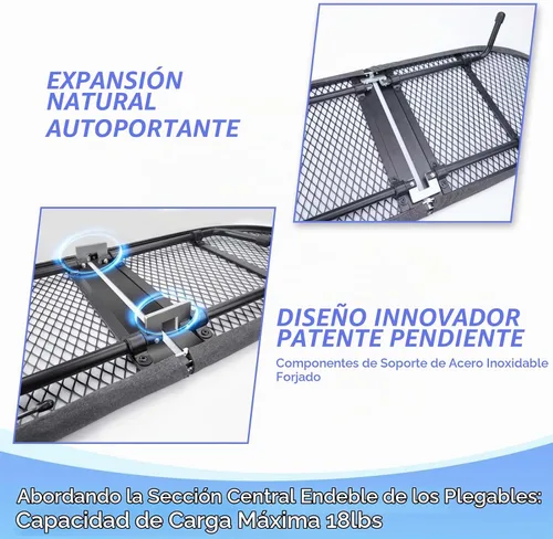 Vista 2 de Tabla de planchar de mesa con soporte para plancha, panel de malla metálica, tabla de planchar mini con cubierta resistente al calor, tabla
