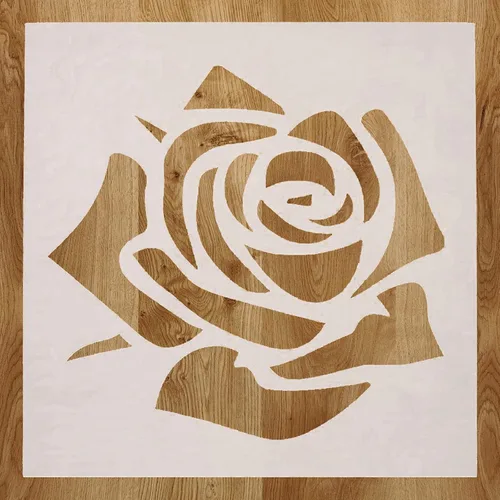Vista 11 de Plantilla de corazón para pintar, plantilla de pintura decorativa para paredes, muebles, manualidades y madera, patrón de corazón reutilizable
