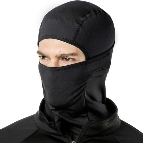 Vista 2 de ATHLIO Paquete de 2 pasamontañas térmico de invierno, máscara de esquí con forro polar con protección UV, polaina de cuello ligera y resistente al