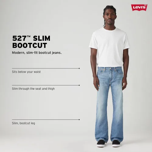 Vista 5 de Levi 's Hombre 527 Slim Bootcut Jean