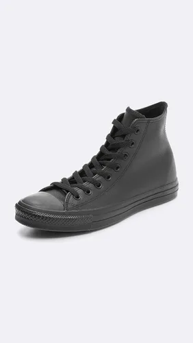 Vista 2 de Converse Chuck Taylor All Star - Tenis de cuero para mujer Niebla índigablancoblanco