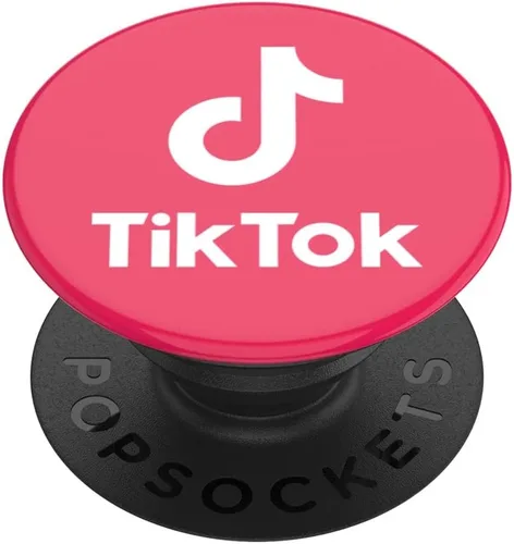 Vista 9 de PopSockets - Agarre para teléfono con soporte expansible, TikTok PopGrip - Tik Tok Blue