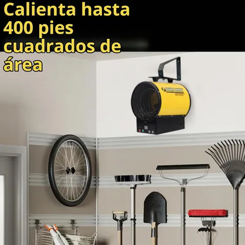 Vista 4 de Dura Heat calentador de aire eléctrico, 13,640 BTU- EUH4000R.