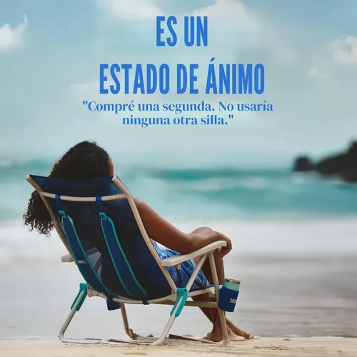 Vista 9 de Shibumi Shade Silla de playa portátil para adultos Marco de grado marino antioxidante Capacidad de 300 libras Correas acolchadas