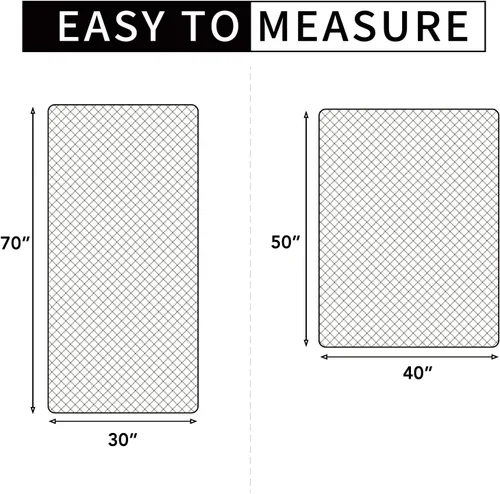 Vista 7 de Easy-Going - Funda impermeable 100% para cama de perro, manta antideslizante para mascotas para muebles, funda lavable para sofá, funda de repuesto