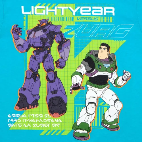 Vista 5 de Disney Pixar Lightyear - Juego de 2 camisetas para niños, juego de 2 camisetas para niños