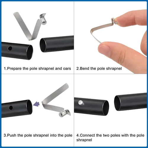 Vista 4 de INCREWAY Tent Pole Clips