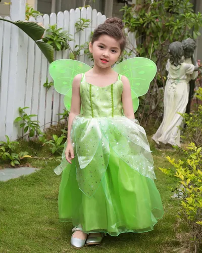 Vista 5 de Axaxa Princess Costume for Girls Princess Dress Halloween Fancy Party Dress Princess Dress Up Clothes for Little Girls