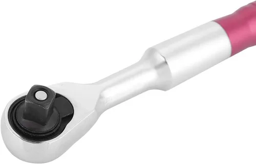 Vista 8 de Juego de mini llaves de trinquete de 1/4 de pulgada, herramienta de reparación para vehículo, bicicleta, bicicleta, kit de llaves de vaso de 72