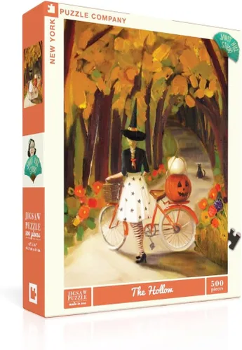 Vista 8 de New York Puzzle Company - Janet Hill All Paws on Deck - Rompecabezas de 500 piezas para noches de juego familiares por Janet Hill