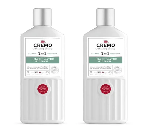 Vista 11 de Cremo Bourbon & Oak Barber Grade Champú y acondicionador 2 en 1, 16 onzas líquidas (paquete de 2) - Una sofisticada mezcla de especias