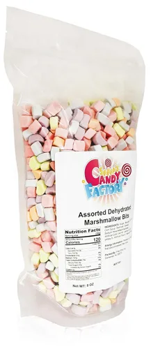 Vista 6 de Sarah's Candy Factory Brocas de malvavisco deshidratadas surtidas (bolsa de 8 onzas)