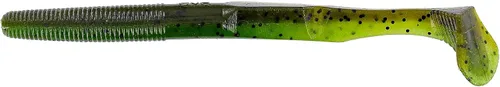Vista 5 de Yamamoto Senko de Natación de 5.5" - Señuelos de Pesca Tipo Gusano Suave con Cola de Paleta - Paquete de 7