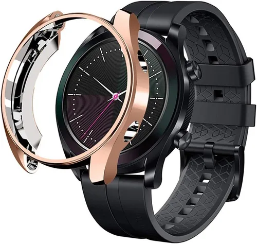 Vista 9 de Compatible con Huawei Watch GT 2 1.654 in 1.811 in Smart Watch Protector de pantalla todo alrededor, a prueba de arañazos, impermeable, a prueba