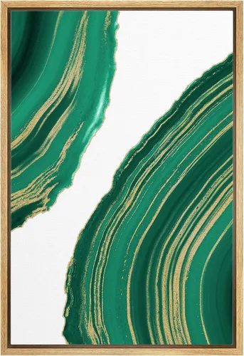 Vista 6 de Lienzo enmarcado para pared, diseño de rosa del desierto con pinchos, plantas florales suculentas, fotografía, arte moderno, primer plano