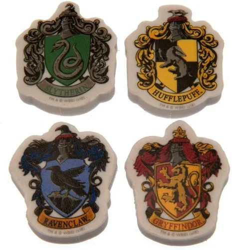 Vista 2 de Borradores en forma de Harry Potter, goma, multicolor, como se describe