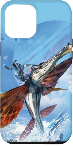 Vista 25 de iPhone 16 Avatar: El camino del agua Jake Sully Riding Skimwing Funda pintada
