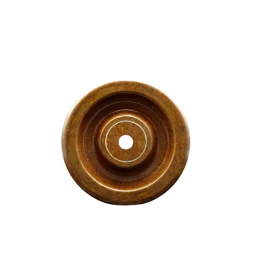 Vista 4 de Rueda fenólica de alta temperatura de 3" x 1.5" solamente - Perforación de 3/8" - Capacidad de 400 lbs por rueda - Marca Service Caster