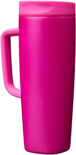 Vista 28 de Owala SmoothSip Slider - Vaso de café aislado de acero inoxidable, reutilizable, taza de café helado, taza de viaje para café caliente, sin BPA, 12