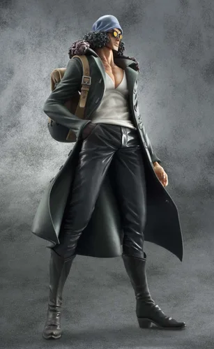 Vista 4 de Megahouse - Una pieza - Retrato de piratas: figura de PVC Kuzan versión Ed Z, modelo Ex