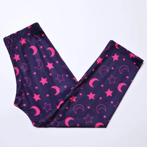 Vista 39 de QPANCY Conjunto de pijamas a juego para niñas y muñecas, pijamas de manga larga para otoño e invierno