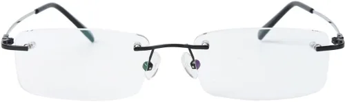 Vista 2 de Agstum Blue Light Blocking Glasses - Flexible Rimless Titanium Alloy Eyeglasses Frames Clear Lens