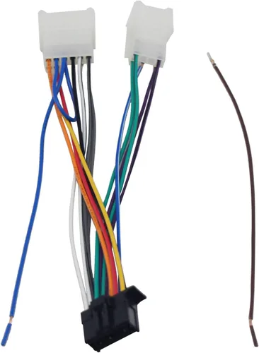 Vista 4 de RED WOLF Arnés de cableado de radio para unidad principal Pioneer para Toyota Tacoma Highlander 4Runner 1994-2022, Subaru Forester WRX NON JBL