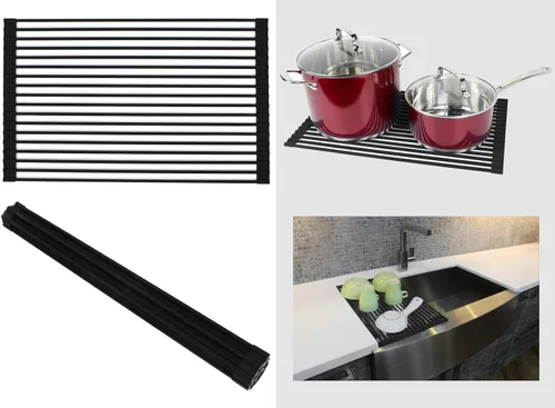 Vista 6 de KKR-F3219 - Fregadero de cocina de acero inoxidable con diseño de radio cero calibre 16, montaje inferior, de 32 pulgadas, de acero inoxidable
