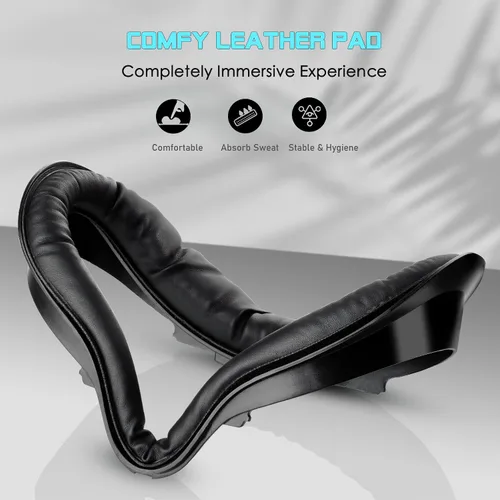 Vista 2 de Soporte de interfaz facial para Meta Oculus Quest 2, compatible con Oculus Quest 2, espaciador original, cojín de espuma sintética a prueba