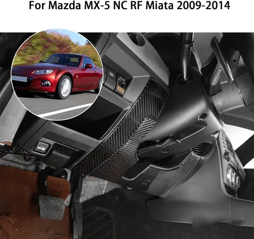 Vista 4 de Co-Pilot - Adhesivo para cubierta de control central del conductor principal, para Mazda MX-5 NC RF Miata 2009-2014 LHD, Co-Pilot - Adhesivo