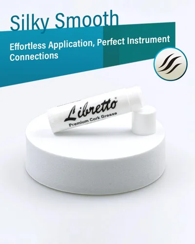 Vista 2 de Libretto Grasa de corcho premium, juego de 3, inodora, suave, para instrumentos musicales de viento de madera, clarinetes, saxofones, clarinetes