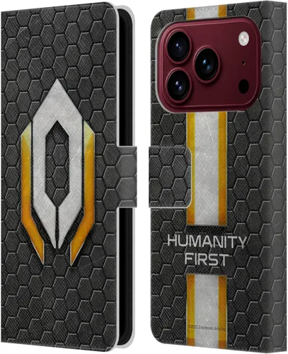 Vista 27 de Head Case Designs Funda de piel con licencia oficial de EA Bioware Mass Effect Cerberus Logo Graphics tipo cartera compatible con Apple iPhone 11