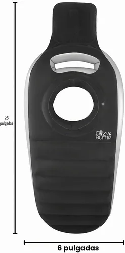 Vista 7 de Cozy Bump Una almohada de embarazo, la mejor almohada de embarazo para dormir propensa, almohada corporal de embarazo, almohada de maternidad, cama