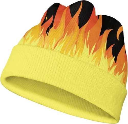 Vista 17 de AmzPrint Gorro térmico de invierno con estampado de lunares blancos y fresas rosadas, talla única