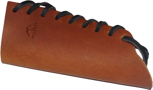 Vista 4 de Protector de hacha de sobregolpe grande, protector de mango, collar de hacha (marrón)