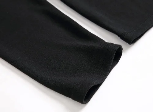 Vista 6 de Camiseta básica térmica de manga larga con cuello alto para hombre