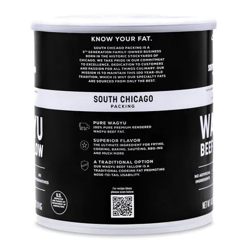 Vista 3 de SCP South Chicago Packing Manteca de Wagyu, 42 onzas, apta para Paleo, apta para Keto, 100% pura Wagyu