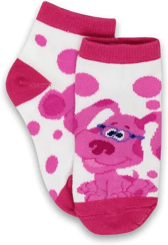 Vista 4 de Blue's Clues & You! Paquete de 6 calcetines de cuarto para bebé, Azul