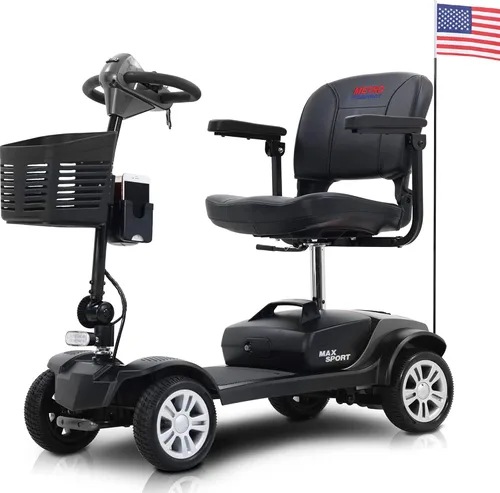 Vista 16 de Metro Mobility Scooter de movilidad de 4 ruedas para personas mayores, scooter eléctrico de movilidad de 300 libras de capacidad para adultos