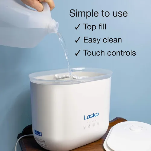 Vista 3 de Lasko Humidificador ultrasónico de llenado superior UH250