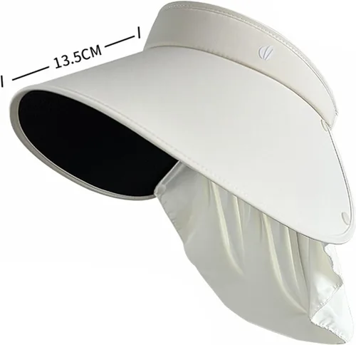 Vista 2 de Sombrero unisex de ala ancha con protección UV UPF 50+ material transpirable para actividades al aire libre, senderismo, pesca Beige
