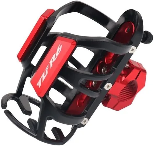 Vista 17 de TEMKIN W Motorcycle CNC Water Bottle Drink Cup Holder for Yamaha YZF-R1 YZF-R6 YZFR1 YZFR6 YZF R1 R6 XJ6 XJ6F XJ6N Y (Color : YZF-R1 Black)