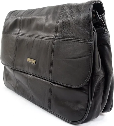 Vista 4 de LadiesWomens suave piel napa Medium Práctico BolsoBolsa de hombro