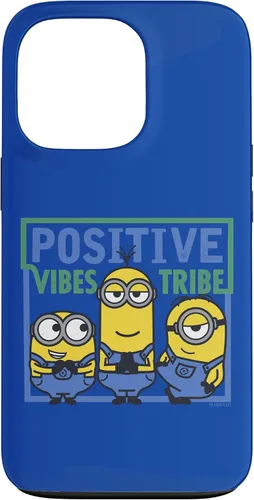 Vista 10 de Minions Carcasa Positive Vibes para iPhone 17