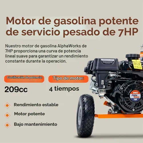 Vista 3 de SuperHandy Divisor hidráulico de troncos, 20 toneladas, divisor de leña