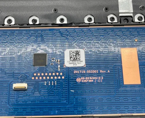 Vista 5 de Reposamanos con teclado retroiluminado para HP 14Z-DK 14-DK 14-CF
