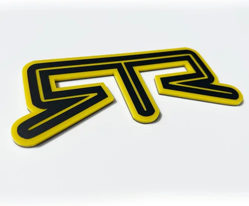 Vista 2 de Emblema RTR trasero personalizado de 1 pieza que se ajusta a la tapa del maletero del Ford Mustang (azul oscuro)